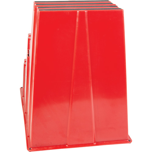 Escabeau industriel, 3 marches, 34-13/16" x 22-7/16" x Hauteur 28-1/2" Distribution Industrielle GC