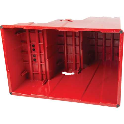Escabeau industriel, 3 marches, 34-13/16" x 22-7/16" x Hauteur 28-1/2" Distribution Industrielle GC