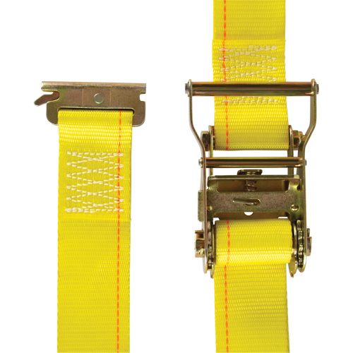 Tendeur d'arrimage logistique, Rochet, 2" la x 12' lo, Charge d'utilisation 1000 lb (454 kg) Distribution Industrielle GC