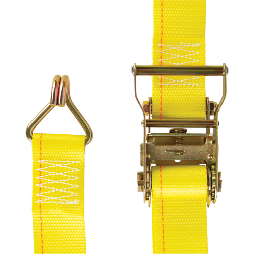 Tendeur d'arrimage logistique, Rochet, 2" la x 12' lo, Charge d'utilisation 500 lb (227 kg) Distribution Industrielle GC