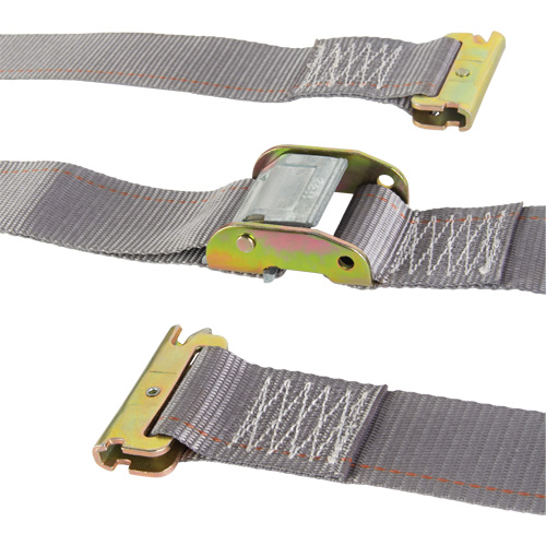 Tendeur d'arrimage utilitaire robuste, Boucle &agrave; came, 2" la x 16' lo, Charge d'utilisation 835 lb (379 kg) Distribution Industrielle GC