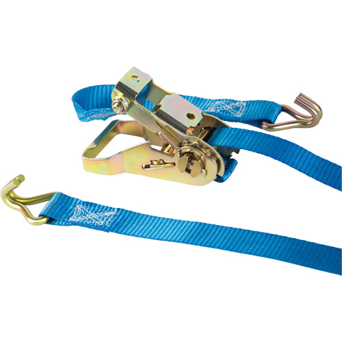 Ratchet Strap, J-Hook, 13' W x 1" L, 167 lbs. (76 kg) Working Load Limit Distribution Industrielle GC