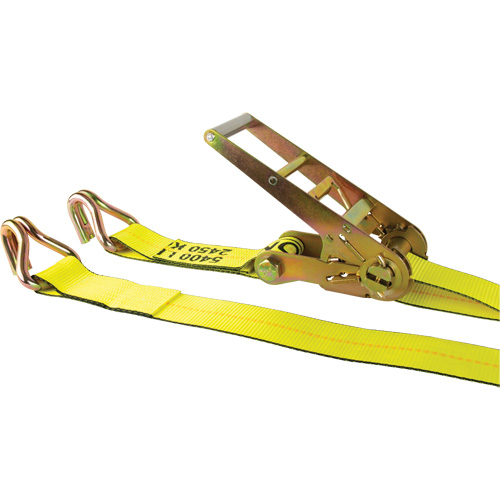 Tendeur d'arrimage pour treuil, Crochet en J, 30' , 3" , Charge d'utilisation max. 5400 lb (2449 kg) Distribution Industrielle GC