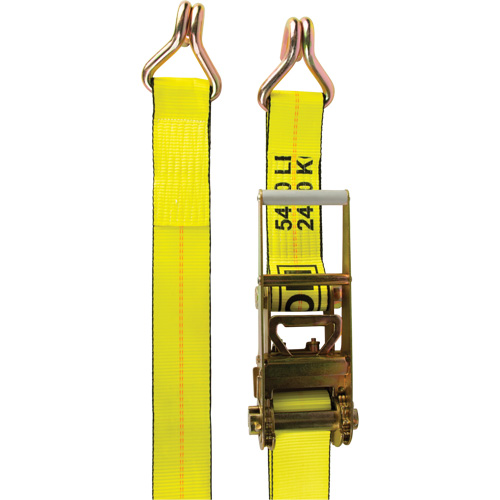 Tendeur d'arrimage pour treuil, Crochet en J, 30' , 3" , Charge d'utilisation max. 5400 lb (2449 kg) Distribution Industrielle GC