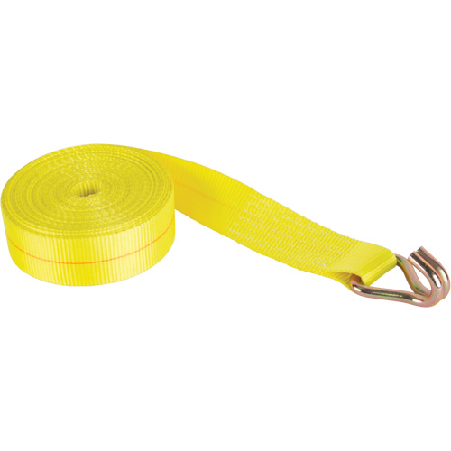 Logistic Strap, J-Hook, 30' W x 2" L, 1670 lbs. (757 kg) Working Load Limit Distribution Industrielle GC