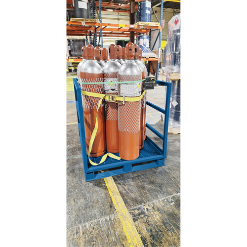 Palette pour bouteilles de gaz Distribution Industrielle GC