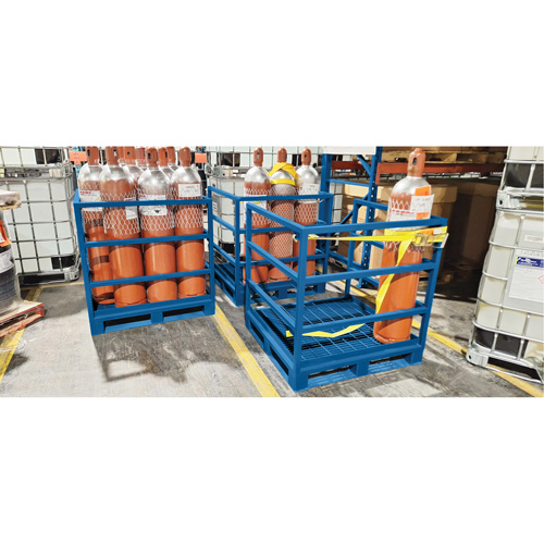 Palette pour bouteilles de gaz Distribution Industrielle GC