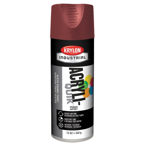 Laque industrielle Acryli-Quik, Brun roux, Tr&egrave;s mat, 12 oz, Canette a&eacute;rosol Distribution Industrielle GC