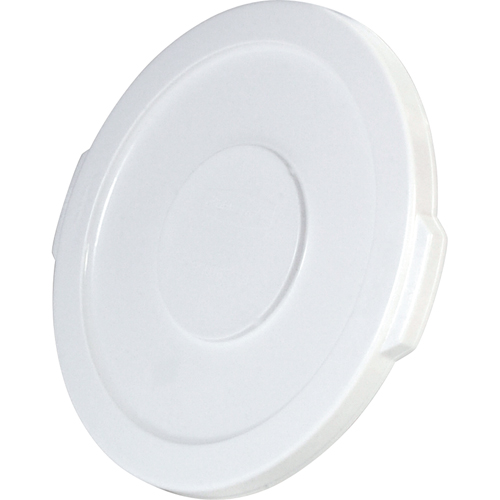 Couvercles ronds Brute, Couvercle plat, Plastique/Poly&eacute;thyl&egrave;ne, Convient aux contenants 15-5/8" dia. Distribution Industrielle GC