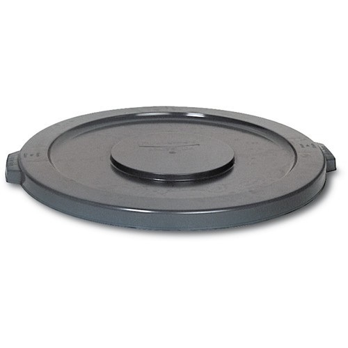 Couvercles ronds Brute, Couvercle plat, Plastique/Poly&eacute;thyl&egrave;ne, Convient aux contenants 15-5/8" dia. Distribution Industrielle GC