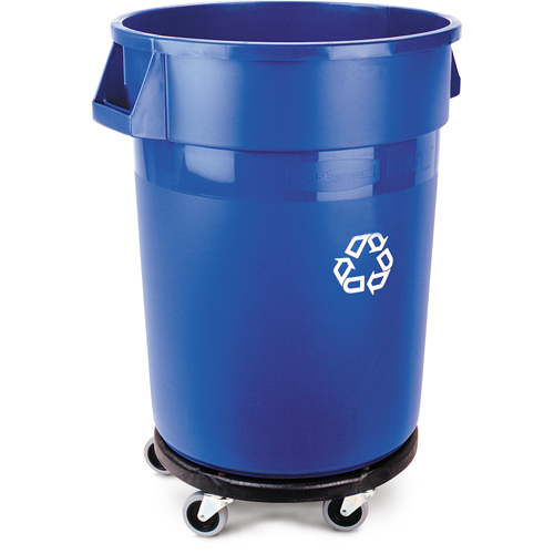Contenant de collecte des d&eacute;chets recyclable Brute, Vrac, Plastique, 32 gal. US Distribution Industrielle GC