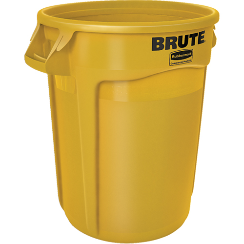 Contenants ronds Brute, Poly&eacute;thyl&egrave;ne, 32 gal. US Distribution Industrielle GC