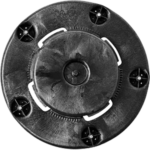 Chariot &agrave; visser Brute, Poly&eacute;thyl&egrave;ne, Noir, Convient aux contenants 20 - 55 US gal. Distribution Industrielle GC