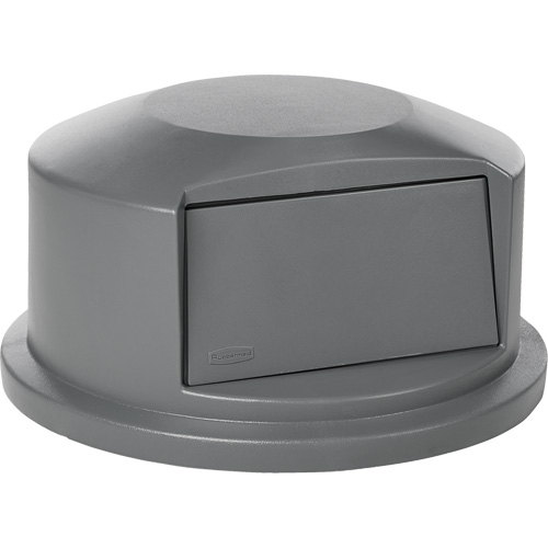 Round Brute&reg; Tops, Dome Lid, Plastic/Polyethylene, Fits Container Size: 24" Dia. Distribution Industrielle GC