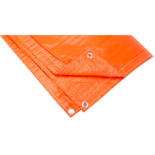 B&acirc;ches isol&eacute;es, Poly&eacute;thyl&egrave;ne, Orange, 20' x 12' x 8 mils Distribution Industrielle GC