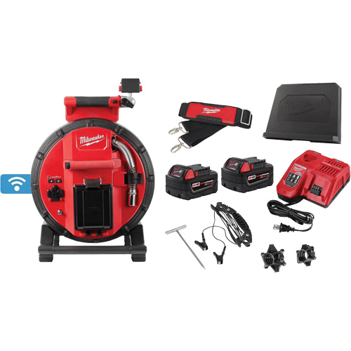 M18 100 Flexible Modular Pipeline Inspection System, 25 mm (1") Camera Head Distribution Industrielle GC