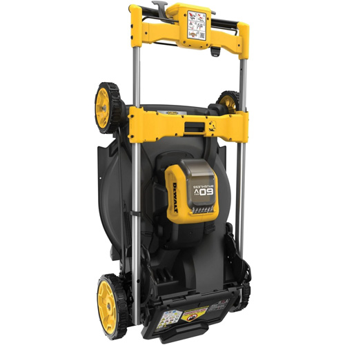 Trousse tondeuse &agrave; gazon autopropuls&eacute;e sans balais sans fil avec roues motrices arri&egrave;res 60 V MAX*, Pouss&eacute;e automatique, &agrave; pile Distribution Industrielle GC