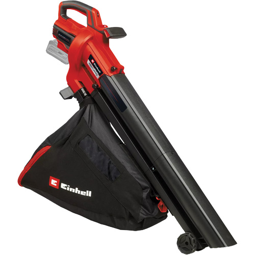 Souffleur/aspirateur/broyeur de feuilles 300 pi³/min 3 en 1 sans fil, 18 V, Vitesse d'air 130,4 mi/h, &agrave; pile Distribution Industrielle GC