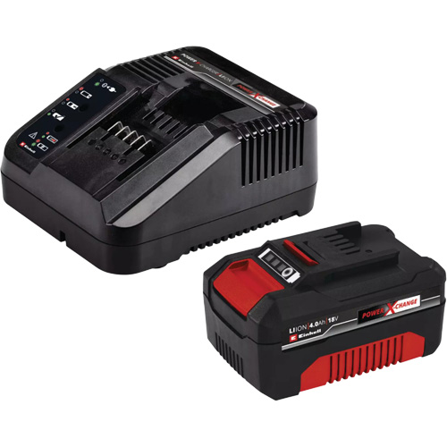 Ensemble tondeuse &agrave; gazon pouss&eacute;e sans fil, Pouss&eacute;e, &agrave; pile, Largeur de coupe 13" Distribution Industrielle GC