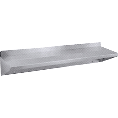 Tablettes, Acier inoxydable, 18" la x 5" p Distribution Industrielle GC