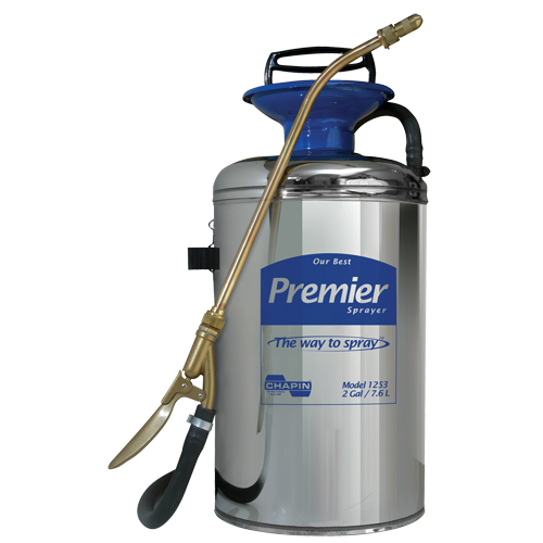 Premier Series Pro Sprayer, 2 gal. (7.6 L), Stainless Steel, 12" Wand Distribution Industrielle GC
