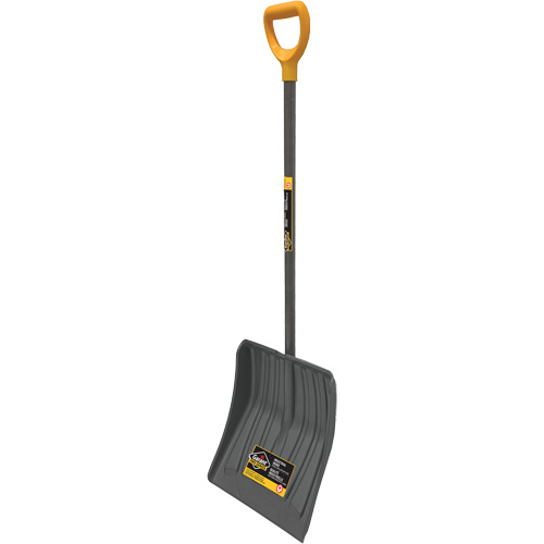 Pro Snow Shovel, Polypropylene Blade, 13-7/8" Wide, D-Grip Handle Distribution Industrielle GC