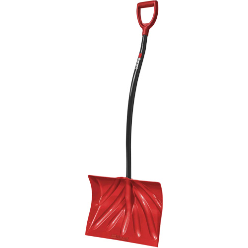 Pelle &agrave; neige Yukon, Lame Polypropyl&egrave;ne, Largueur 18", Manche Prise en D ergonomique Distribution Industrielle GC
