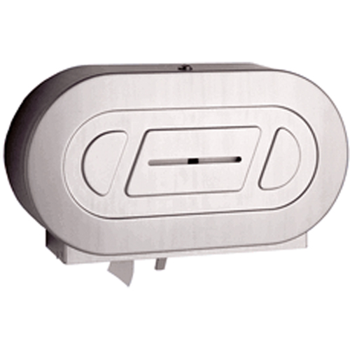Twin Jumbo Toilet Paper Dispenser, Multiple Roll Capacity Distribution Industrielle GC