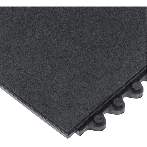 Tapis 24/Seven, Caoutchouc, 3' la c, 3' lo, 5/8" &eacute;paisseur, Noir Distribution Industrielle GC