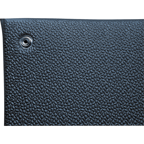 Comfort-King Anti-Static Matting, 2' W x 3' L x 3/8" T, Pebbled, Blue Distribution Industrielle GC
