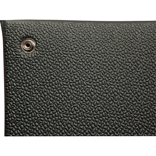 Comfort-King Anti-Static Matting, 2' W x 3' L x 3/8" T, Pebbled, Grey Distribution Industrielle GC