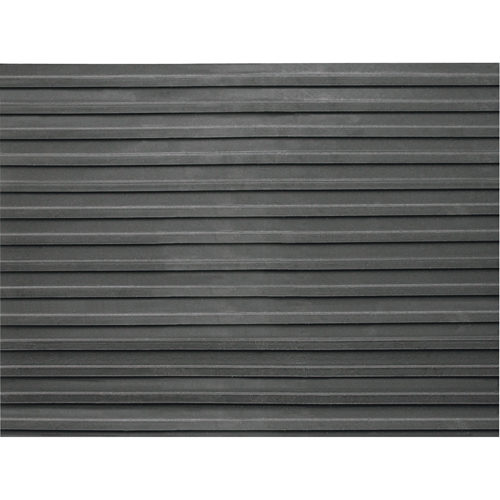 Entrance Mats, Runner, 4' x lin.ft x 1/8", Black Distribution Industrielle GC