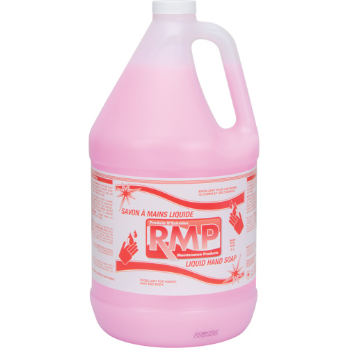 Savon liquide rose pour les mains, Liquide, 4 L, Parfum&eacute; Distribution Industrielle GC
