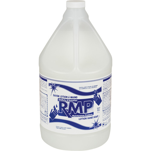 Savon liquide blanc pour les mains Perlux, Liquide, 4 L, Parfum&eacute; Distribution Industrielle GC