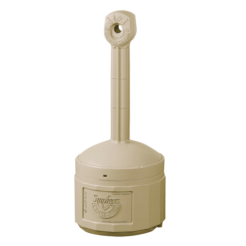 Cendriers Smoker's Cease-Fire, Sur pied, Plastique, Capacit&eacute; 4 gal. US, Hauteur 38-1/2" Distribution Industrielle GC
