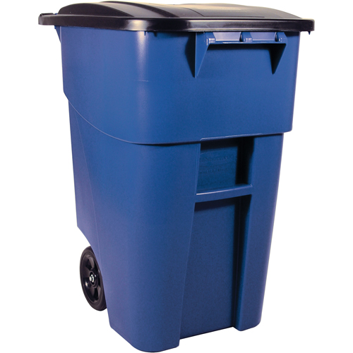 Contenants roulants Brute, Bord de rue, Plastique, 50 gal. US Distribution Industrielle GC