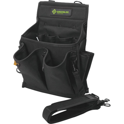Tool Bag, Nylon, 20 Pockets, Black Distribution Industrielle GC