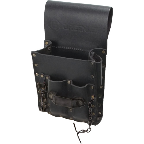 Tool Belt Pouch, Multiple Tool Holder, Leather, 5 Pockets Distribution Industrielle GC