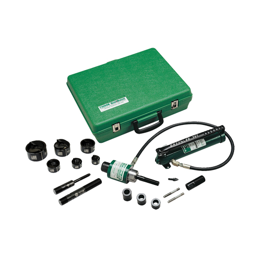 Ensemble de poinçonnage avec pompe manuelle et poinçons Slug-Buster Distribution Industrielle GC