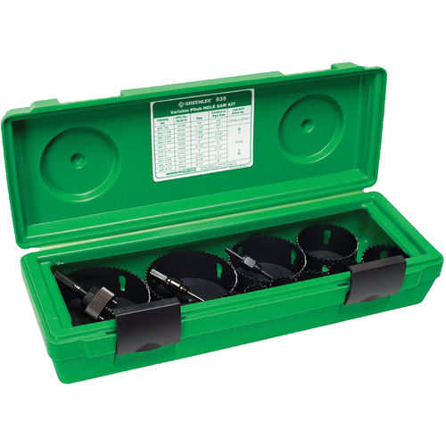Trousse de scies-cloches bim&eacute;talliques, 13 morceaux Distribution Industrielle GC