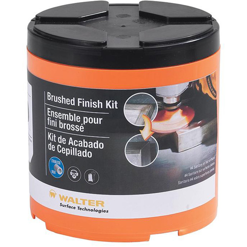 Trousse de finition bross&eacute;e pour surfaces planes Distribution Industrielle GC