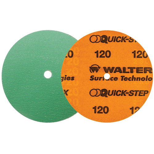 Quick-Step XX Sanding Disc, 6" Dia., 120 Grit, Ceramic Distribution Industrielle GC