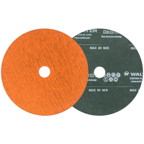 Disque de sablage Coolcut XX, Disque &agrave; sabler Coolcut XX, Oxyde d'aluminium/C&eacute;ramique, 24, 5" Dia x 7/8" Arbre Distribution Industrielle GC