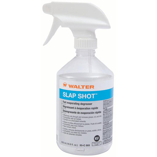 Pulv&eacute;risateur &agrave; main reremplissable vide pour SLAP SHOT, Ronde, 500 ml, Plastique Distribution Industrielle GC