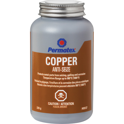 Copper Anti-Seize, 227 g, Brush Top Can, 1800°F (982°C) Max Temp. Distribution Industrielle GC