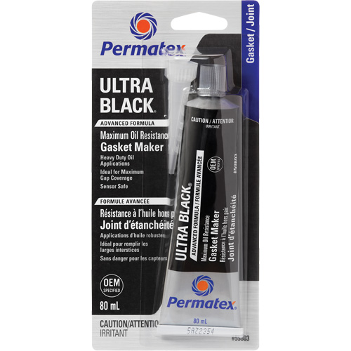 Ultra Black&reg; Gasket Maker, Tube, Black Distribution Industrielle GC