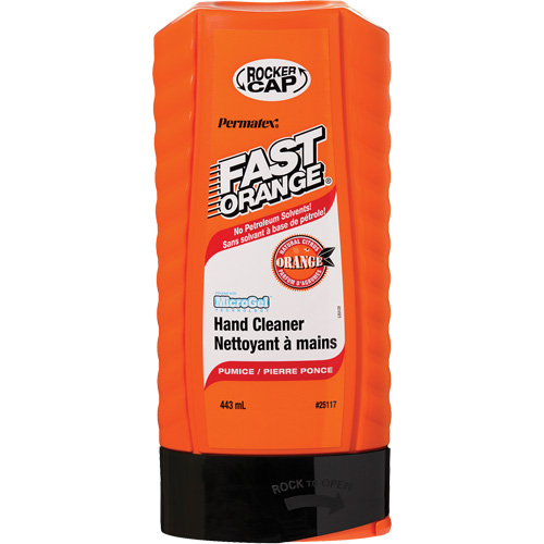 Nettoyant &agrave; mains, Pierre ponce, 443 ml, Bouteille, Orange Distribution Industrielle GC