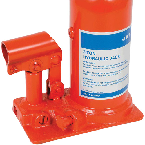 JHJ-8 Crics &agrave; bouteille pour usage tr&egrave;s intensif, 8 tonne(s), 15-3/8" Hauteur &eacute;lev&eacute;e Distribution Industrielle GC