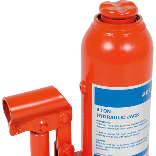 JHJ-8 Crics &agrave; bouteille pour usage tr&egrave;s intensif, 8 tonne(s), 15-3/8" Hauteur &eacute;lev&eacute;e Distribution Industrielle GC