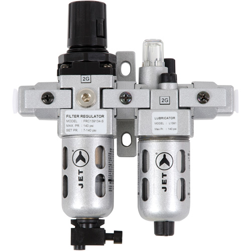 AFRLCM14 2-Piece Miniature Air Filter, Regulator & Lubricator, 1/4" NPT Distribution Industrielle GC